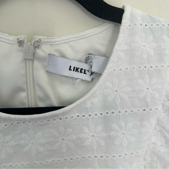 Likely Emelynn Mini Dress in White - Picture 8 of 9